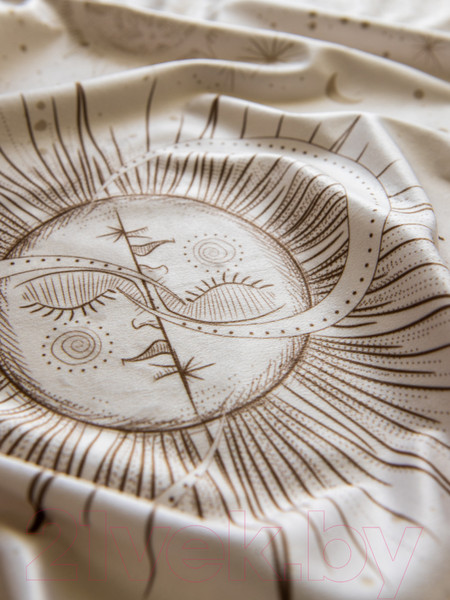 Изображение товара Скатерть для гадания Gothic Kotik Production Светлая Вселенная