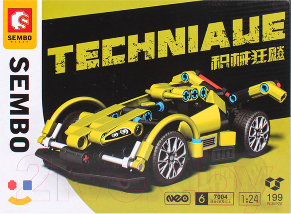 Изображение товара Конструктор Darvish Машинка / SR-T-3639