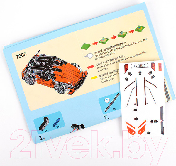 Изображение товара Конструктор Darvish Машинка / SR-T-3640