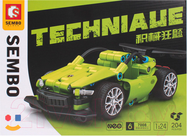 Изображение товара Конструктор Darvish Машинка / SR-T-3644