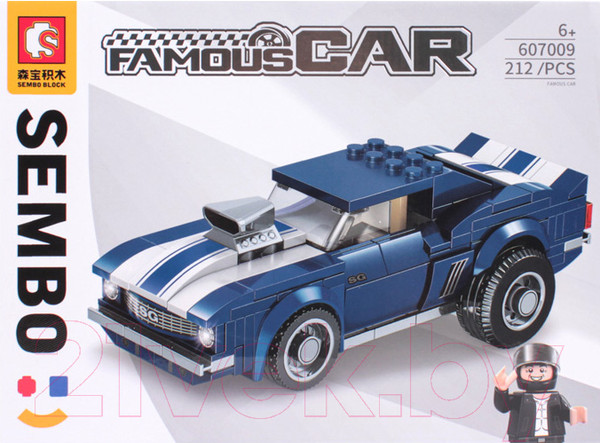 Изображение товара Конструктор Darvish Машинка / SR-T-3646