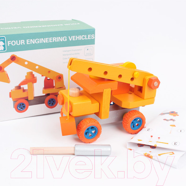 Изображение товара Автомобиль-кран Darvish Engineering Vehicles / SR-T-3680-4