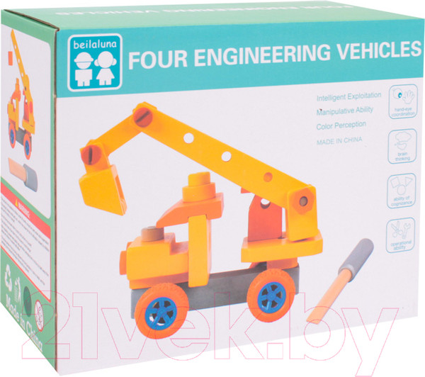 Изображение товара Автомобиль-кран Darvish Engineering Vehicles / SR-T-3680-4