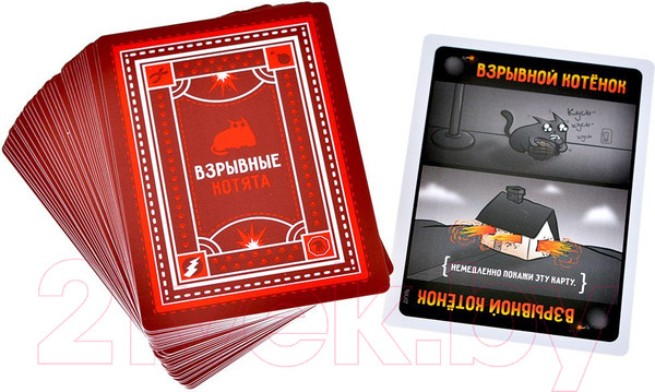 Изображение товара Настольная игра Мир Хобби Взрывные котята. Дуэль / 915659