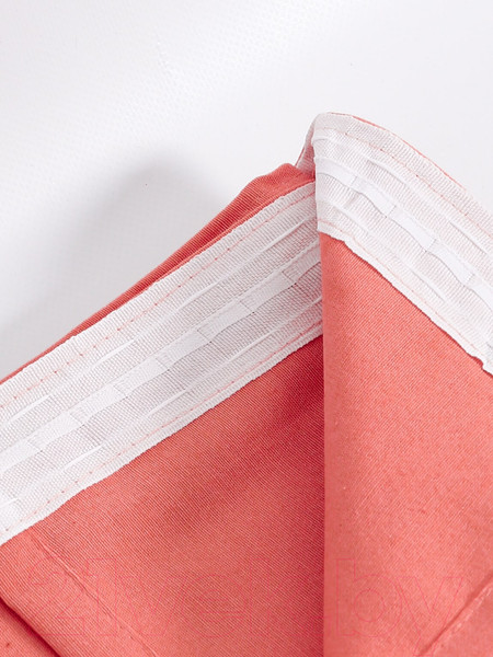 Изображение товара Комплект штор Loon Линен на ленте / GO.LEN.LIN-2 (розовый)