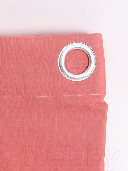 Изображение товара Комплект штор Loon Линен на люверсах / GO.LUV.LIN-2 (розовый)