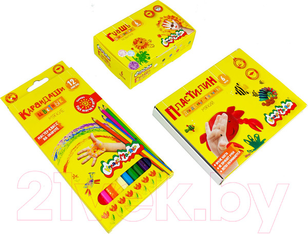 Изображение товара Набор развивающих книг Мозаика-Синтез Школа Семи Гномов. Мастерская. Для творчества 4+ / МС13228