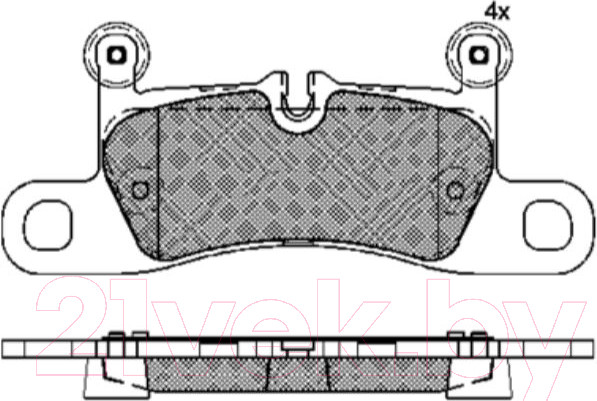 Изображение товара Тормозные колодки Icer 181987