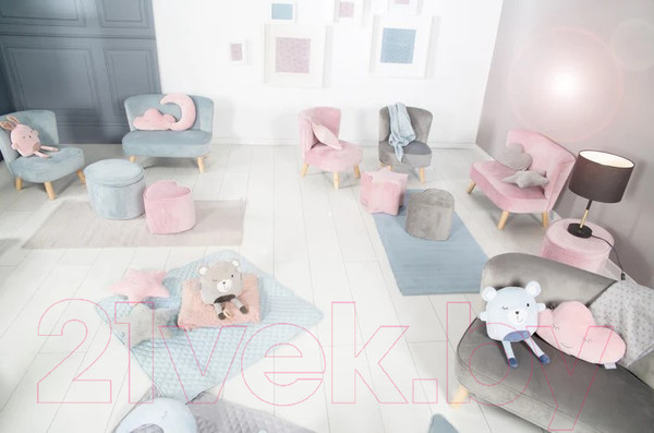 Изображение товара Кресло детское Roba Lil Sofa / 450120MA (розовый)