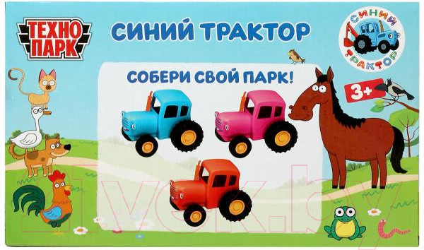 Изображение товара Радиоуправляемая игрушка Технопарк Синий трактор / BLUTRA-20RCS-PK