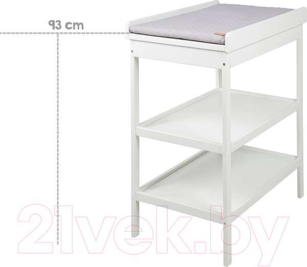 Изображение товара Столик пеленальный Roba С матрасиком / 212060WEV230 (белый)