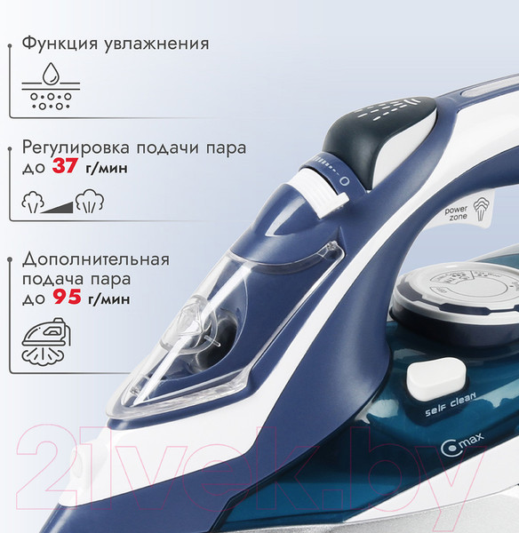 Изображение товара Утюг Atlanta ATH-5580 (синий)