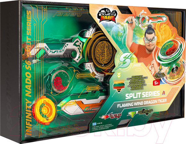 Изображение товара Игрушка детская Infinity Nado Волчок Эпик Лончер Сплит Dragon Tiger / 41740
