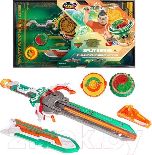 Изображение товара Игрушка детская Infinity Nado Волчок Эпик Лончер Сплит Dragon Tiger / 41740