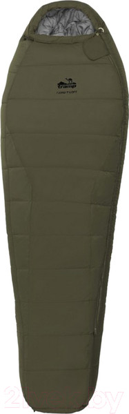 Изображение товара Спальный мешок Tramp Fjord T-Loft Compact Olive / TRS-049C-oliv-LT (левый)