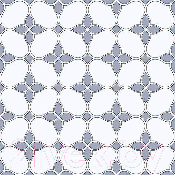 Изображение товара Плитка ProGres Palmer 730182 (450x450, белый)