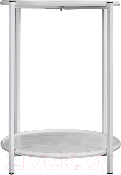 Изображение товара Журнальный столик Мебелик BeautyStyle 21 (белый/белый)