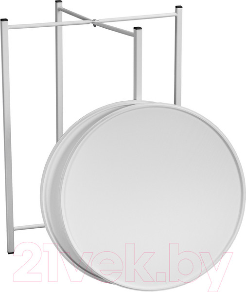 Изображение товара Журнальный столик Мебелик BeautyStyle 21 (белый/белый)