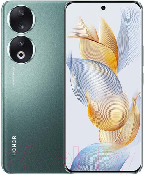 Изображение товара Смартфон Honor 90 12GB/512GB / REA-NX9 (изумрудно-зеленый)