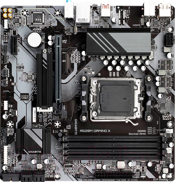Изображение товара Материнская плата Gigabyte A620M Gaming X