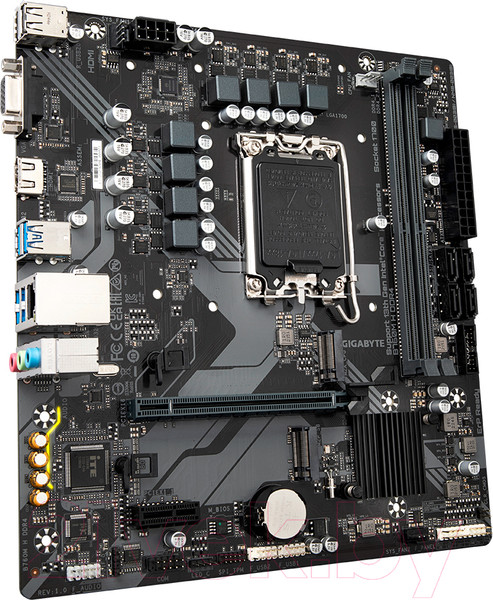 Изображение товара Материнская плата Gigabyte B760M H DDR4