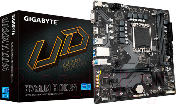 Изображение товара Материнская плата Gigabyte B760M H DDR4