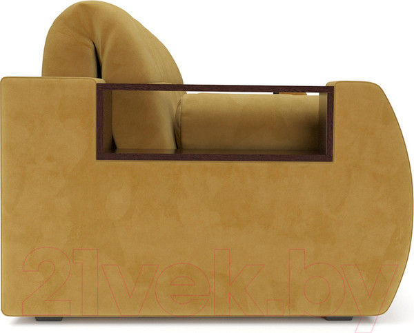 Изображение товара Диван Mebel-Ars Аккордеон Барон №3 (Cabrio 27 желтый)