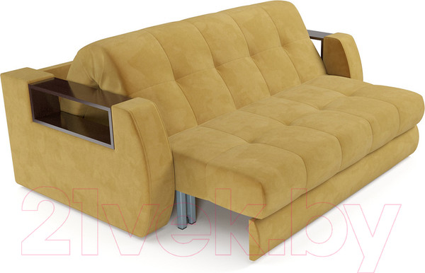 Изображение товара Диван Mebel-Ars Аккордеон Барон №3 (Cabrio 27 желтый)