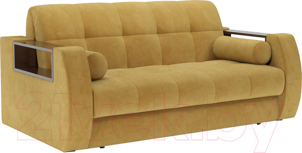 Изображение товара Диван Mebel-Ars Аккордеон Барон №3 (Cabrio 27 желтый)