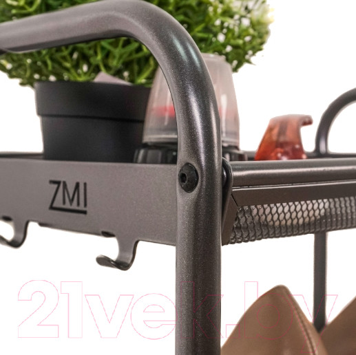 Изображение товара Полка для обуви ЗМИ Верона 24 / ПДОВ24 (графит)