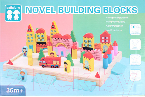 Изображение товара Конструктор Darvish Город / SR-T-3676