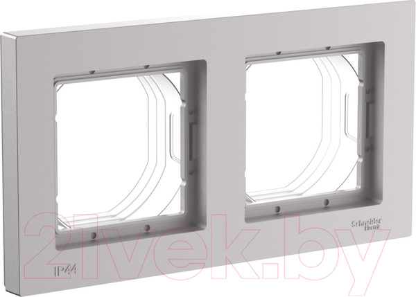Изображение товара Рамка для выключателей и розеток Systeme (Schneider) Electric AtlasDesign Aqua ATN440302