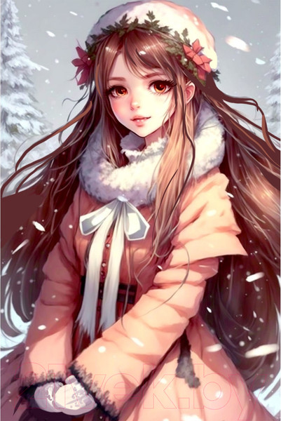 Изображение товара Набор алмазной вышивки Школа талантов Снежная красавица / 9605311