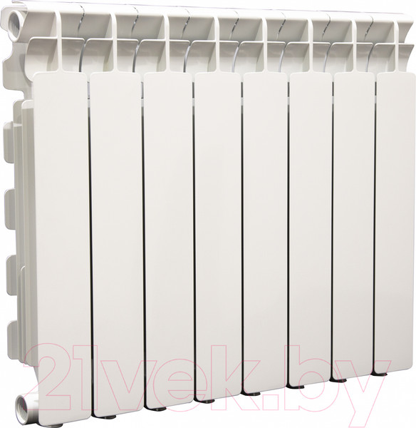 Изображение товара Радиатор алюминиевый Nova Florida Big D3 500/100 White (8 секций)