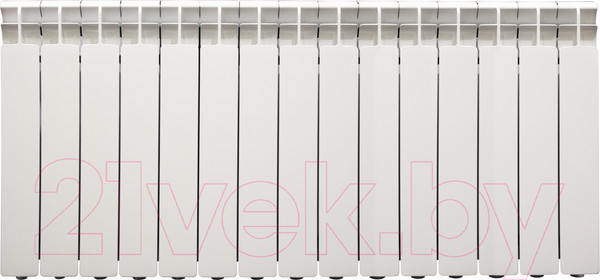 Изображение товара Радиатор алюминиевый Nova Florida Big D3 500/100 White (15 секций)