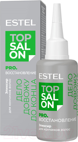 Изображение товара Эликсир для волос Estel Top Salon Pro Восстановление для кончиков волос (30мл)