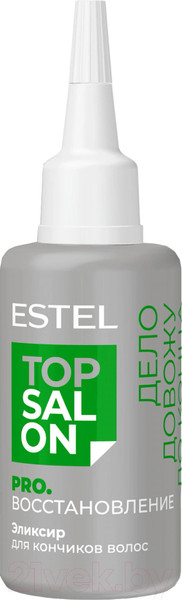 Изображение товара Эликсир для волос Estel Top Salon Pro Восстановление для кончиков волос (30мл)