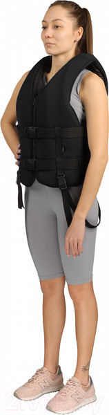 Изображение товара Страховочный жилет Спортивные мастерские Нептун / SM-414 (р-р 44-50, черный)