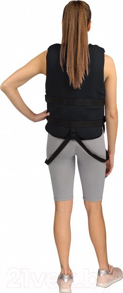 Изображение товара Страховочный жилет Спортивные мастерские Нептун / SM-414 (р-р 44-50, черный)