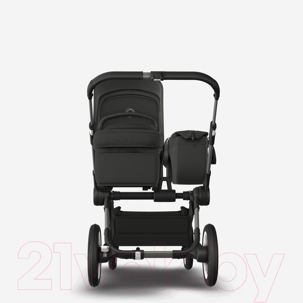 Изображение товара Детская универсальная коляска Bugaboo Donkey 5 2 в 1 с капюшоном (Black/Forest Green)