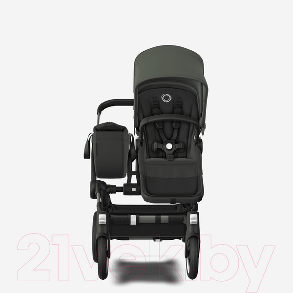 Изображение товара Детская универсальная коляска Bugaboo Donkey 5 2 в 1 с капюшоном (Black/Forest Green)
