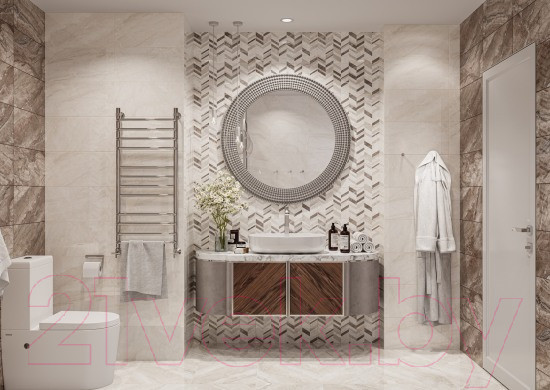 Изображение товара Плитка Beryoza Ceramica Sonesta коричневый (500x250)