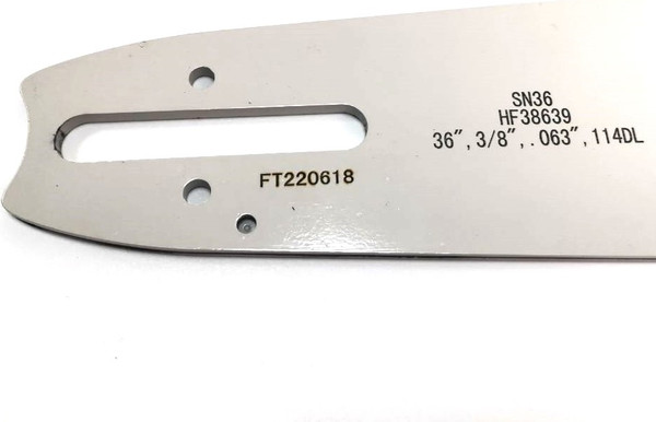 Изображение товара Шина для пилы Farmertec 90см 3/8 1.6 114 MS440 MS460 MS660 (HF38639)