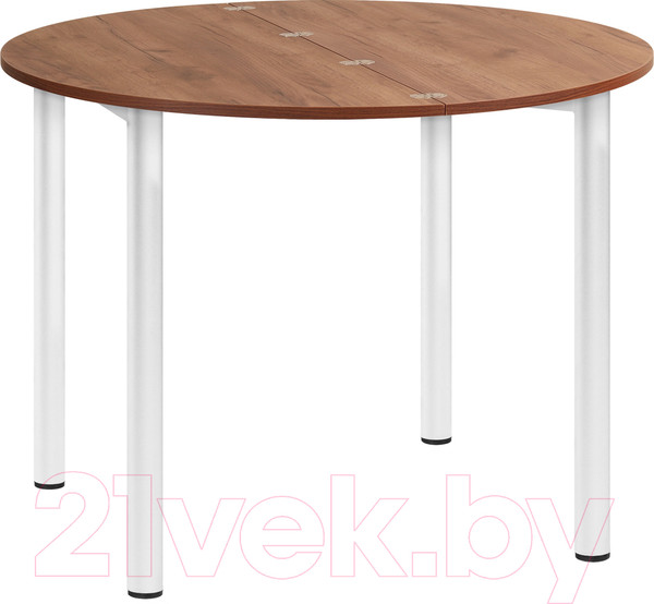 Изображение товара Обеденный стол Millwood Далис 1 (дуб табачный Craft/металл белый)