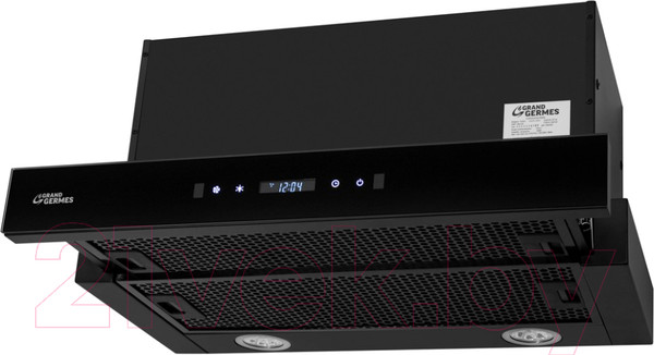 Изображение товара Вытяжка телескопическая Grand & Germes Тoledo 60 Auto (черный)