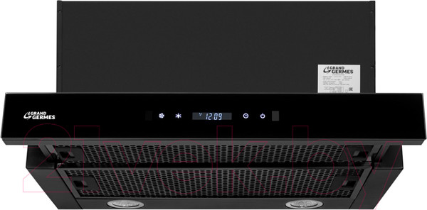 Изображение товара Вытяжка телескопическая Grand & Germes Тoledo 60 Auto (черный)