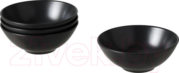 Изображение товара Набор салатников Swed house Skal MR3-32 (черный)