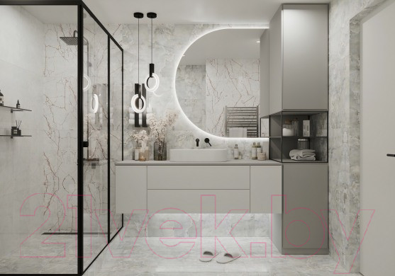 Изображение товара Плитка Beryoza Ceramica Avalanche G серый (418x418)