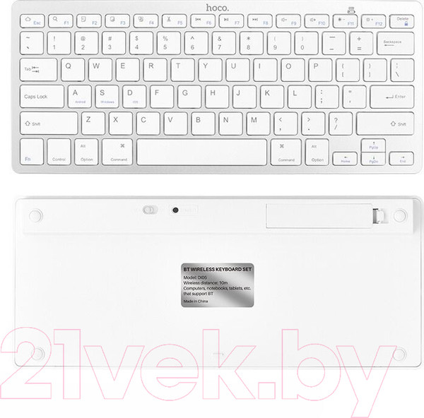 Изображение товара Комплект клавиатура и мышь Hoco DI05 (белый)