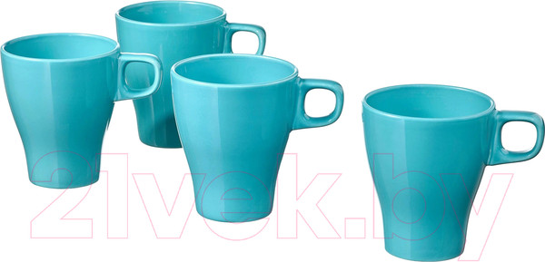 Изображение товара Набор кружек Swed house Kaffekopp MR3-36 (бирюзовый)